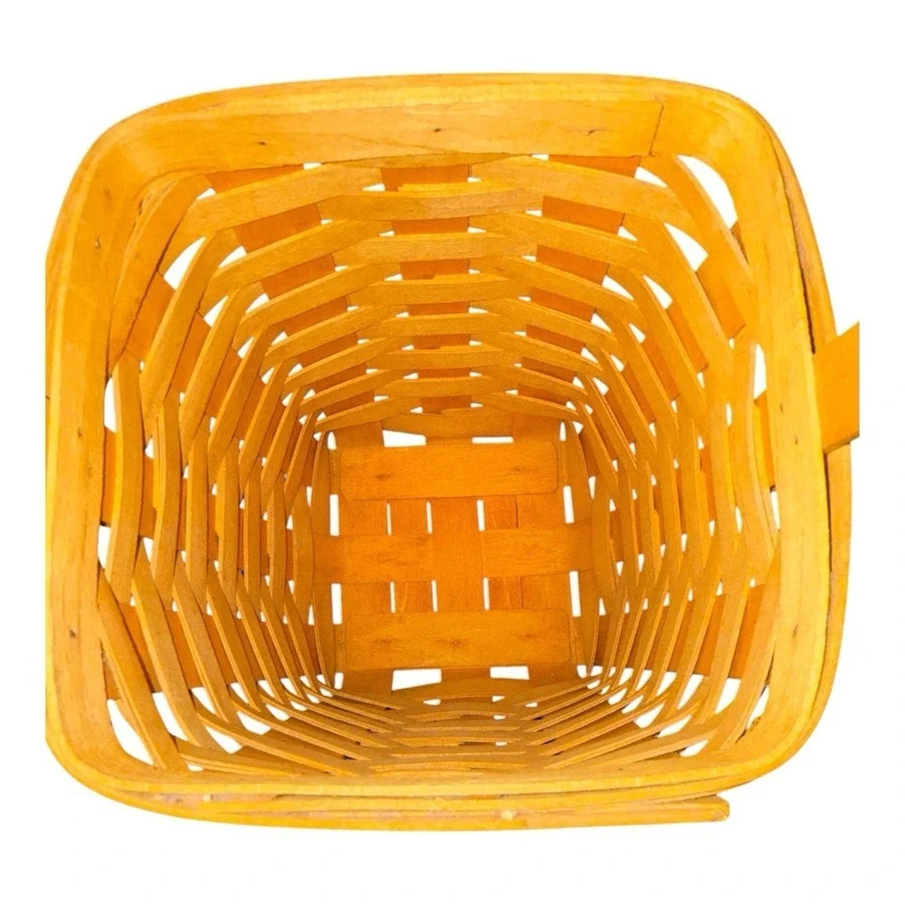 Vintage 1998 Longaberger Handwoven Basket Signed & Dated